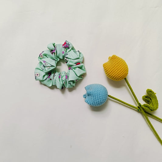 Hair scrunchies