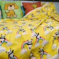 Jaipur Cotton Blanket | Yellow Panda
