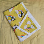 Jaipur Cotton Blanket | Yellow Panda