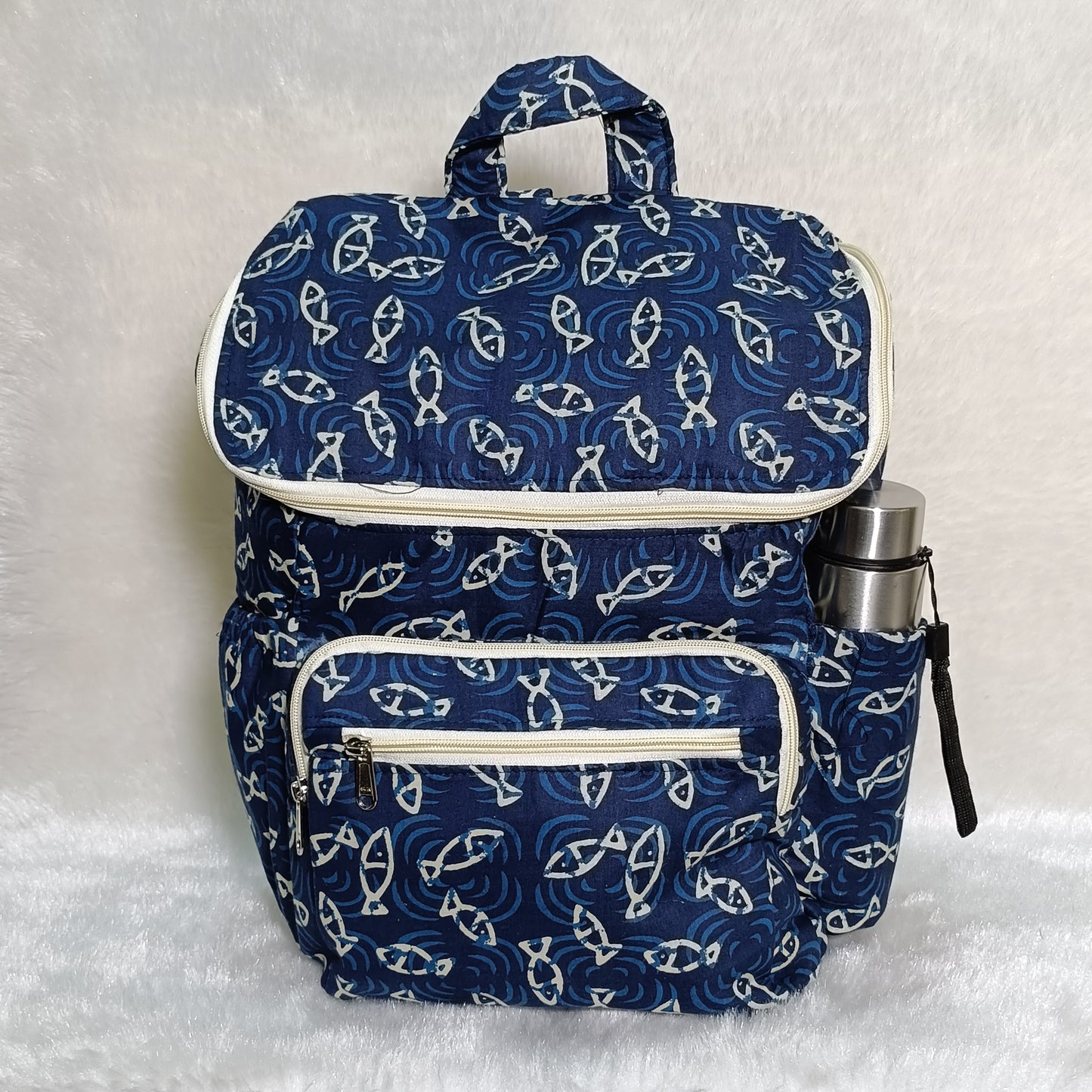 Diaper Bag | Indigo Fish