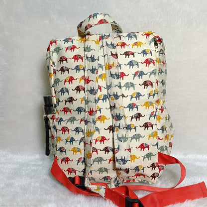 Diaper Bag | Cream Elephant