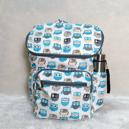 Diaper Bag | Blue Owl