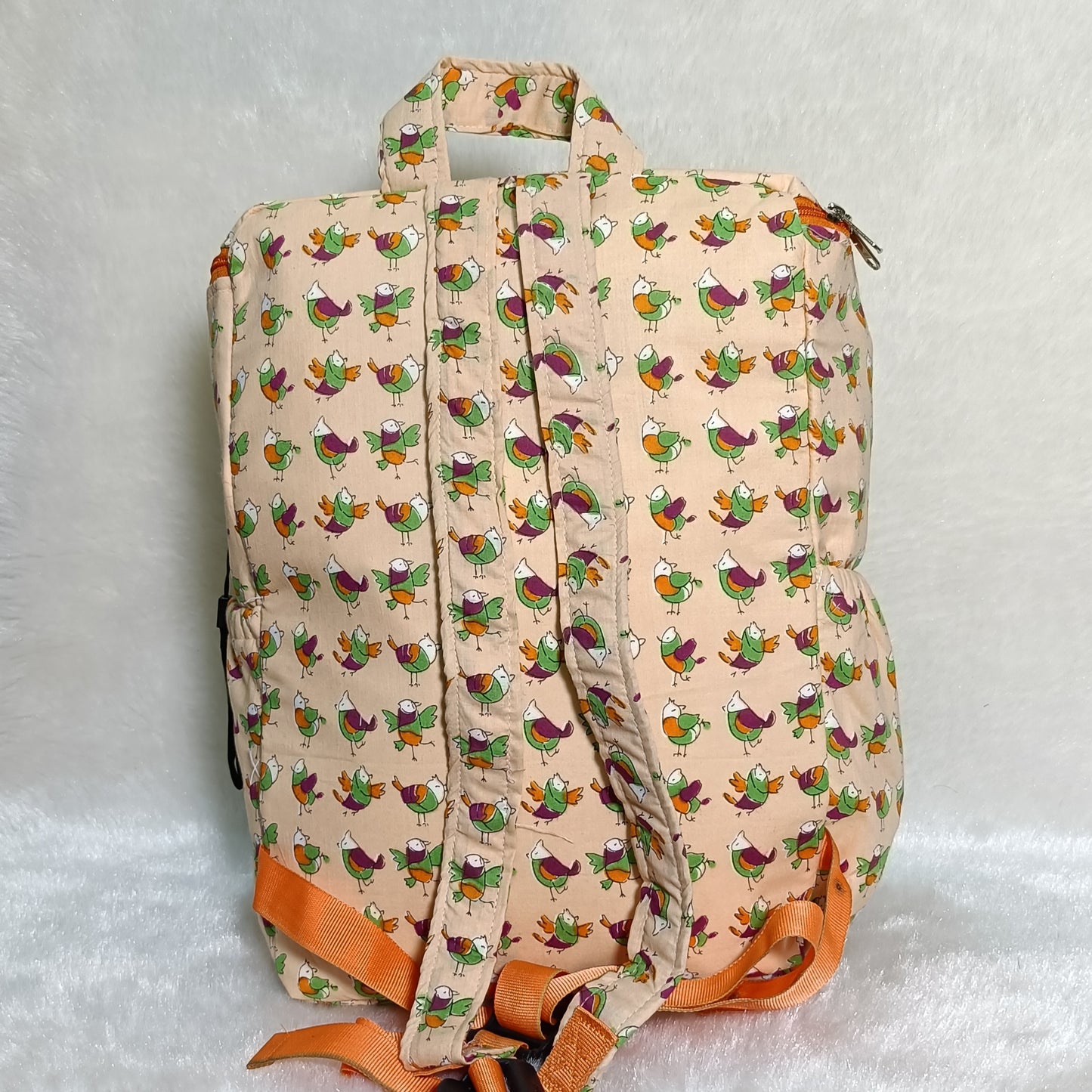 Diaper Bag | Peach Sparrow