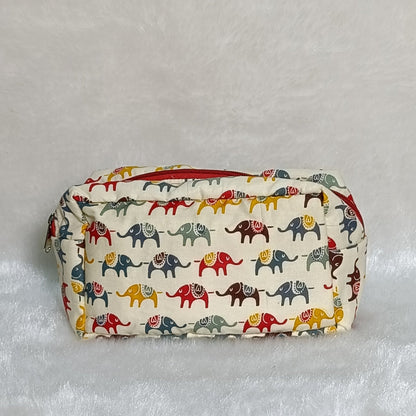 Medicine Pouch | Cream Elephant