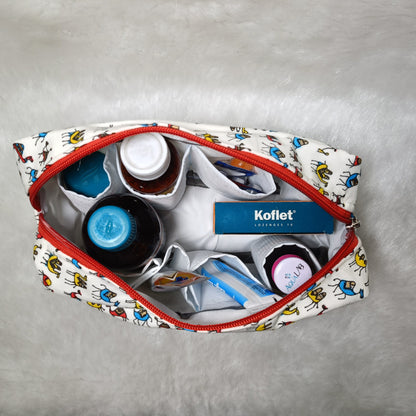 Medicine Pouch | Blue Camel