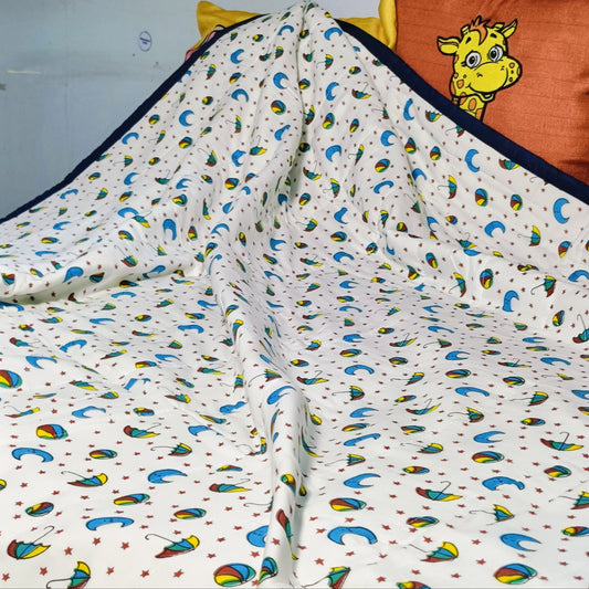 Jaipur Cotton Blanket | Blue Moon