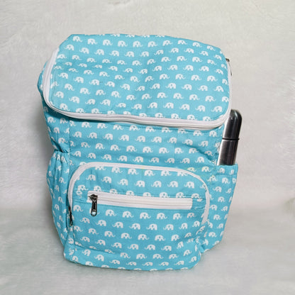 Diaper Bag | Sky Blue Elephant