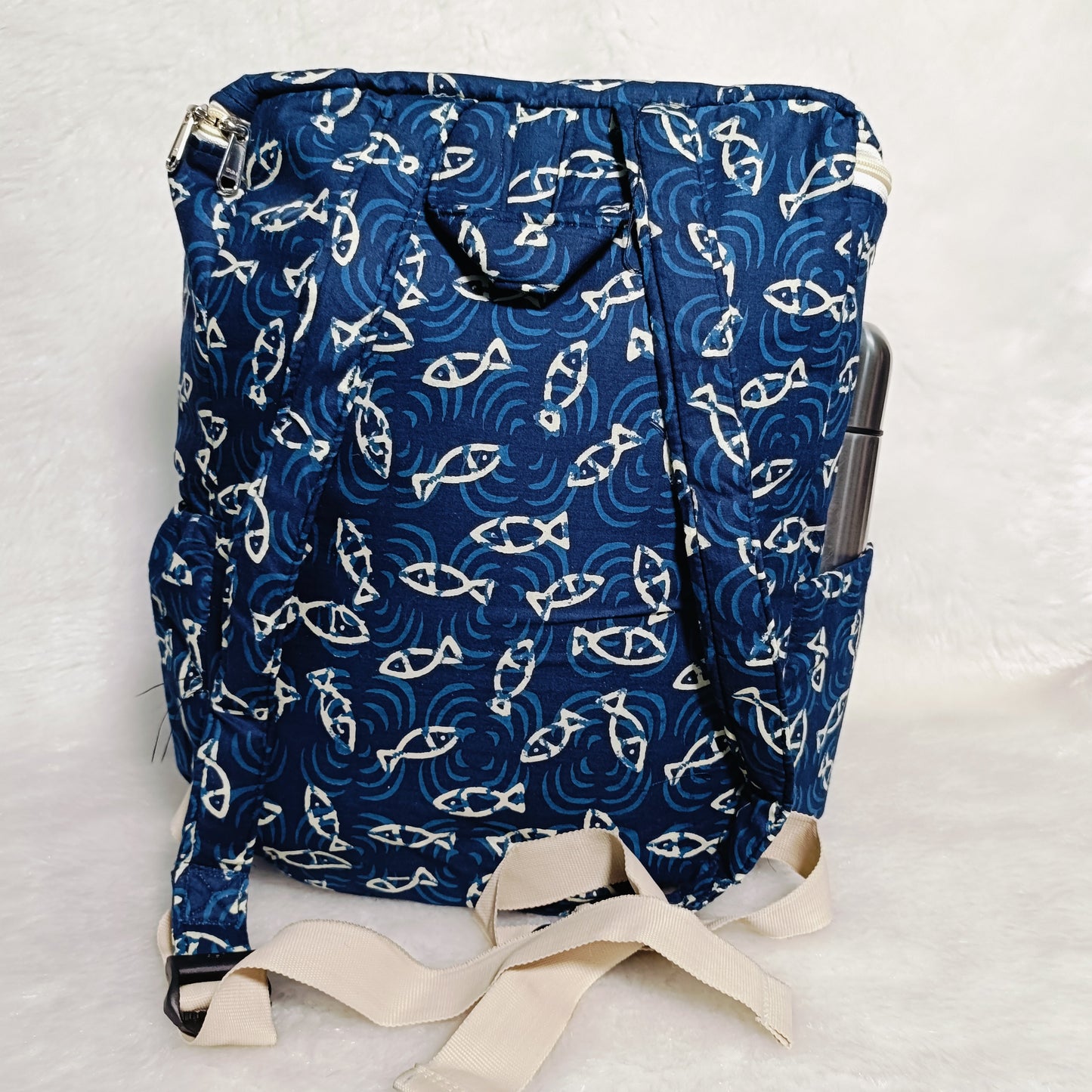 Diaper Bag | Indigo Fish