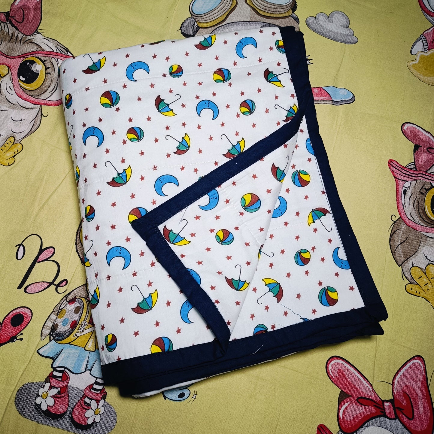 Jaipur Cotton Blanket | Blue Moon