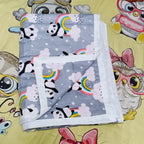 Jaipur Cotton Blanket | Grey Panda