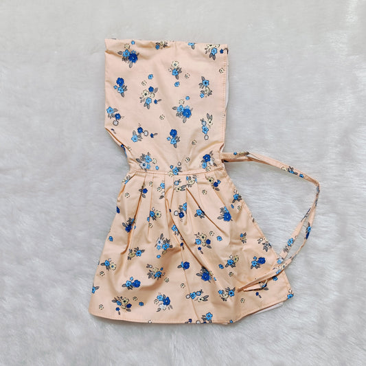 Cotton Kunchi I Peach Floral