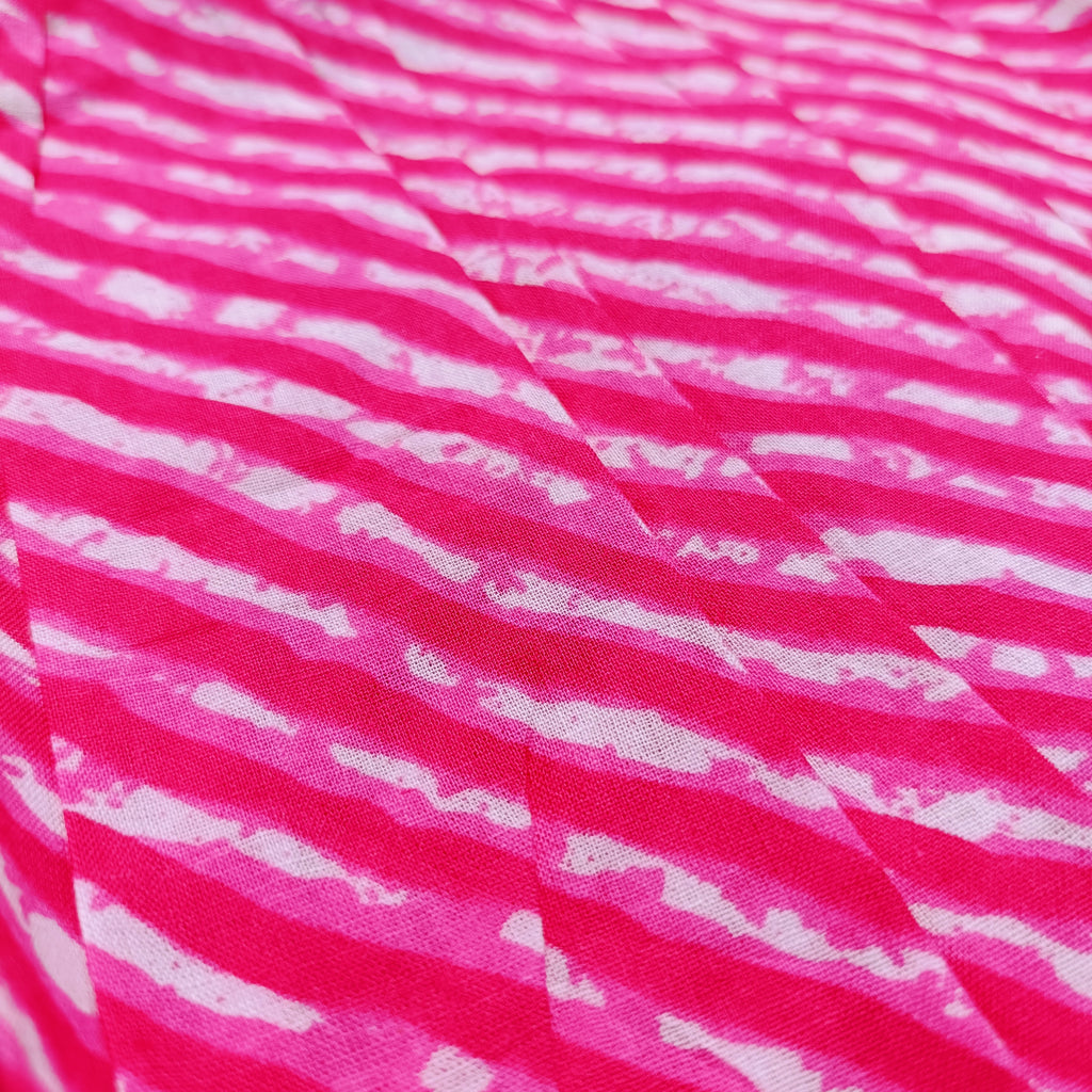 Cotton Printed Baby Girl Dress | Pink | Lehriya