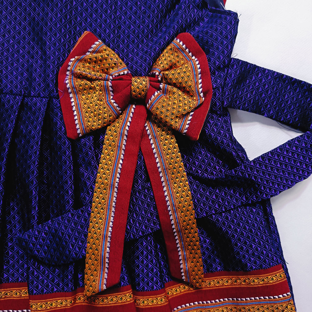Ethnic dresses for baby girl | Khun Violet | Bow
