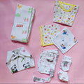 Newborn gift sets | Muslin | Assorted 2 | Cap, Mittens & Socks