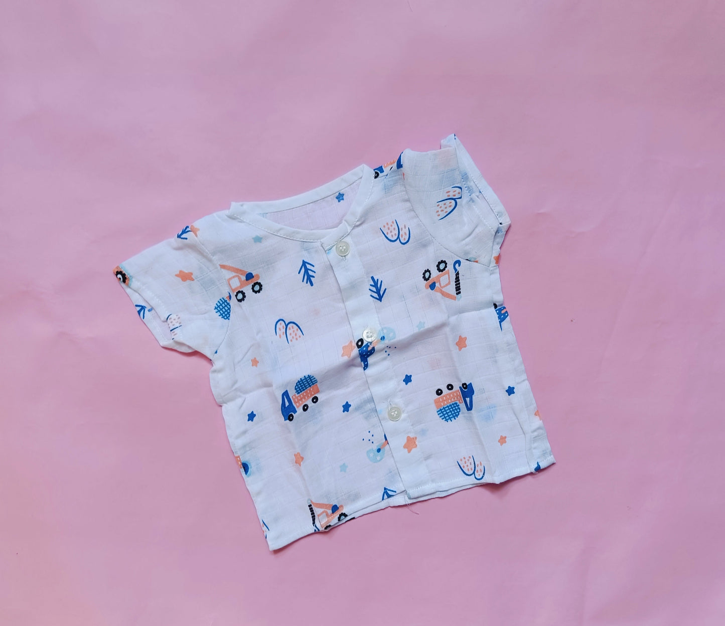 Muslin Kit | Assorted Vehicle | Cap, Mittens & Socks