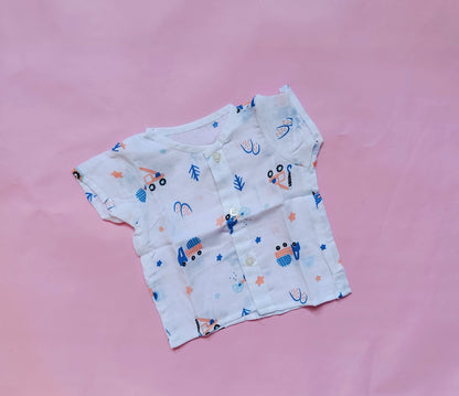 Muslin Kit | Assorted Vehicle | Cap, Mittens & Socks