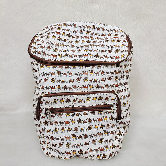 Diaper Bag | Brown Camel