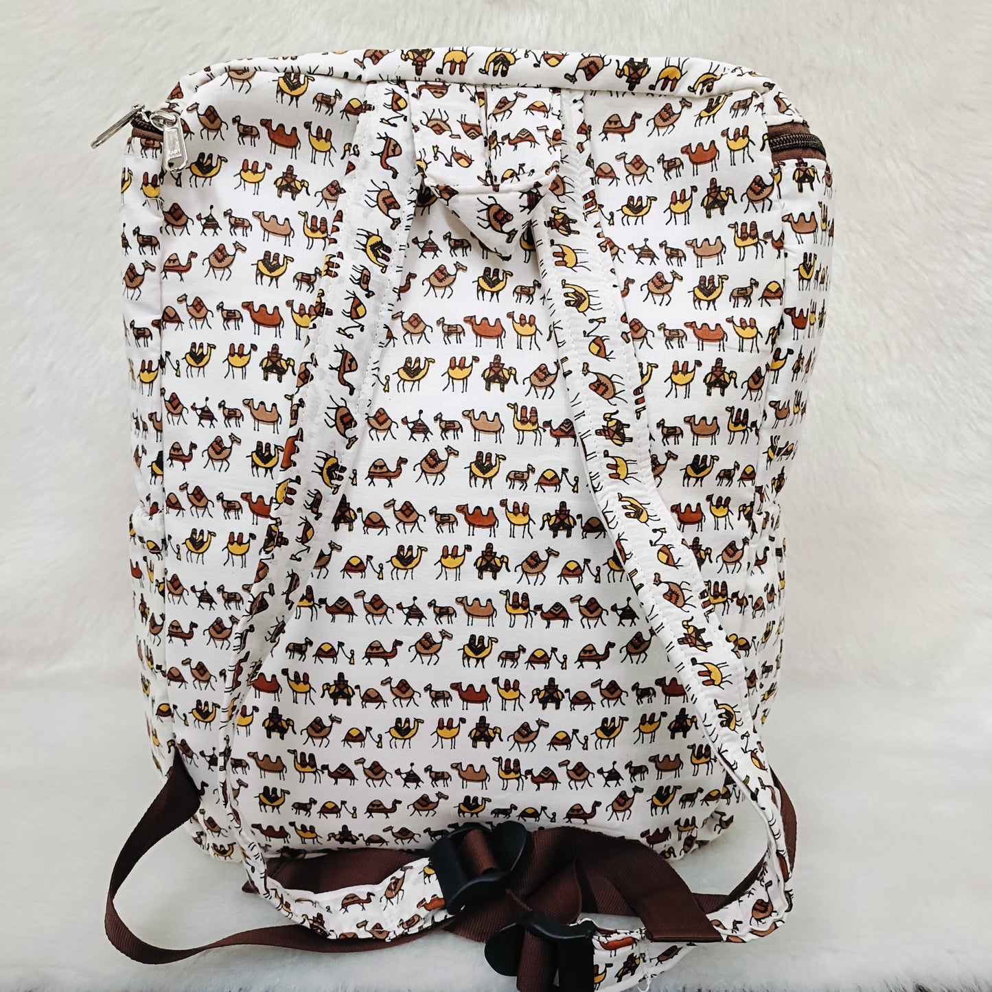 Diaper Bag | Brown Camel
