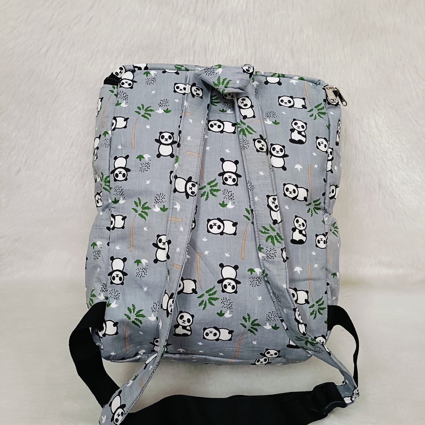 Diaper Bag | Grey Panda