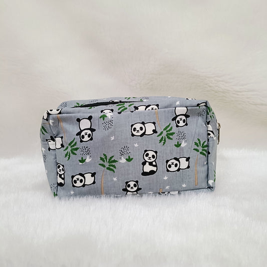 Medicine Pouch | Grey Panda