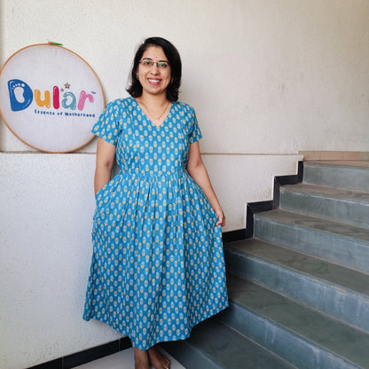 Feeding One Pieces | Sky Blue Flower