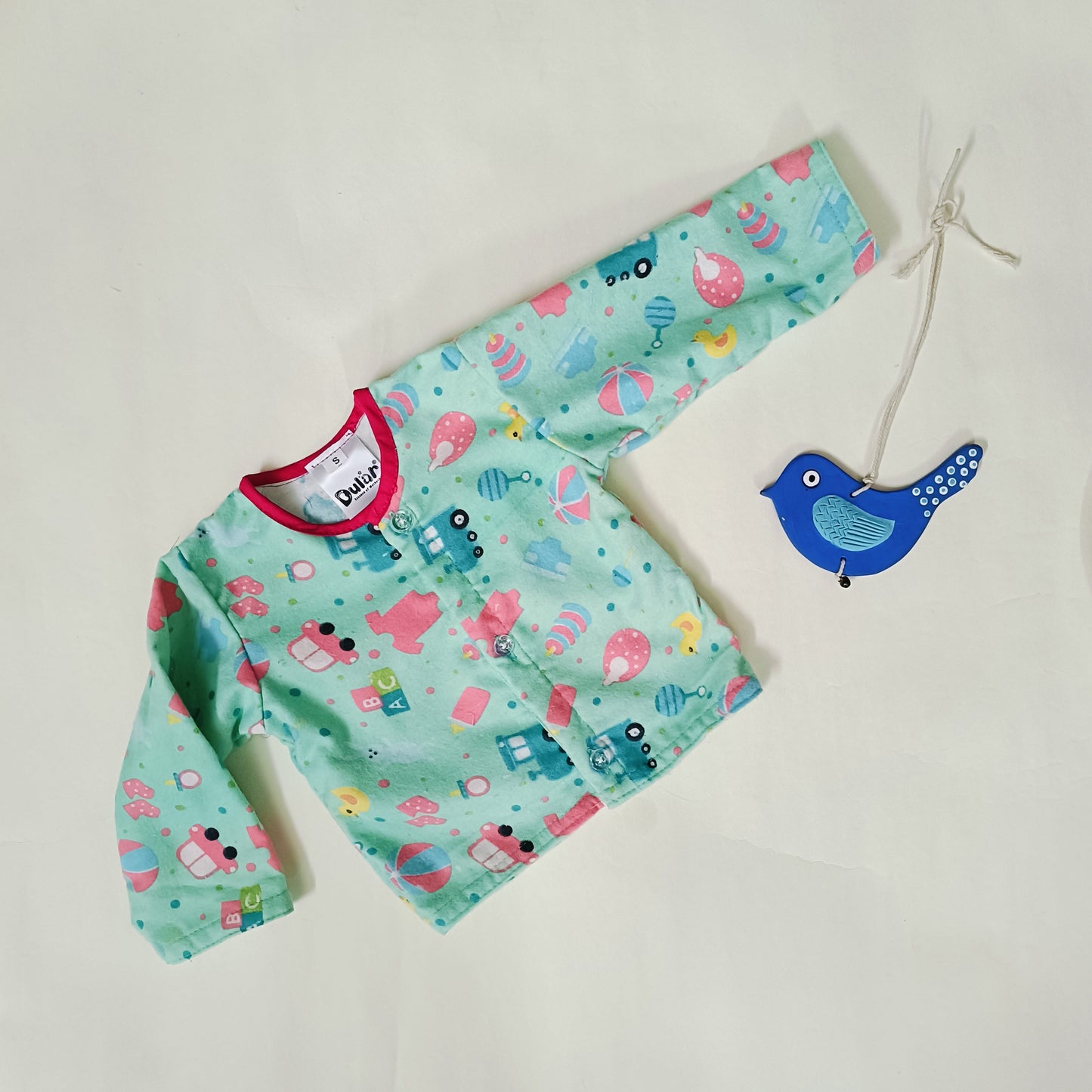 Flannel Front Open Jhabla | Pista Vehicle