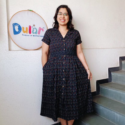 Feeding One Pieces I Ikkat Black