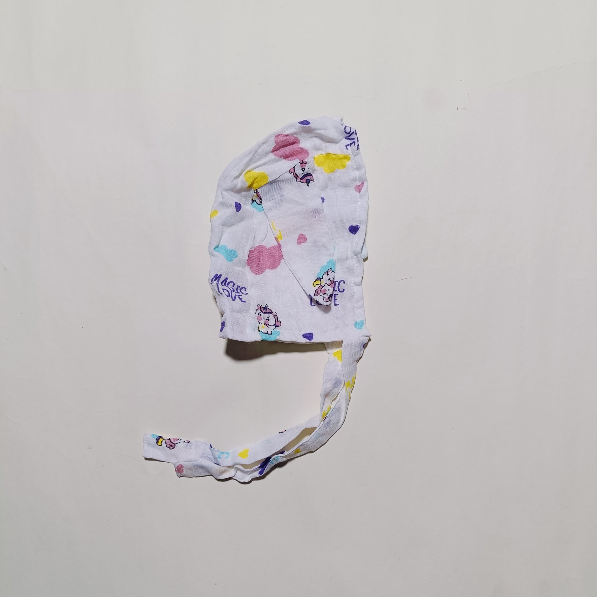 Muslin Cap, Mittens, Socks | Unicorn