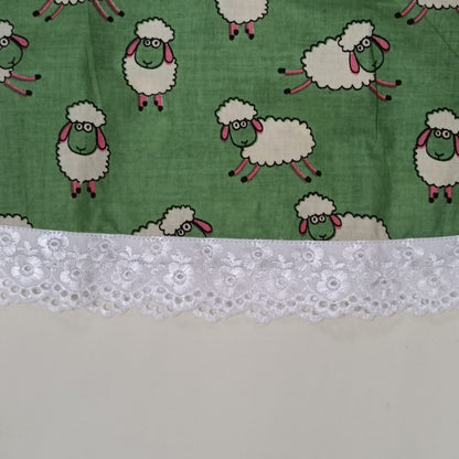 co ord set for Girls | Sheep | Green