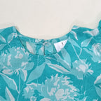 co ord set for Girls | Flower | Sky Blue