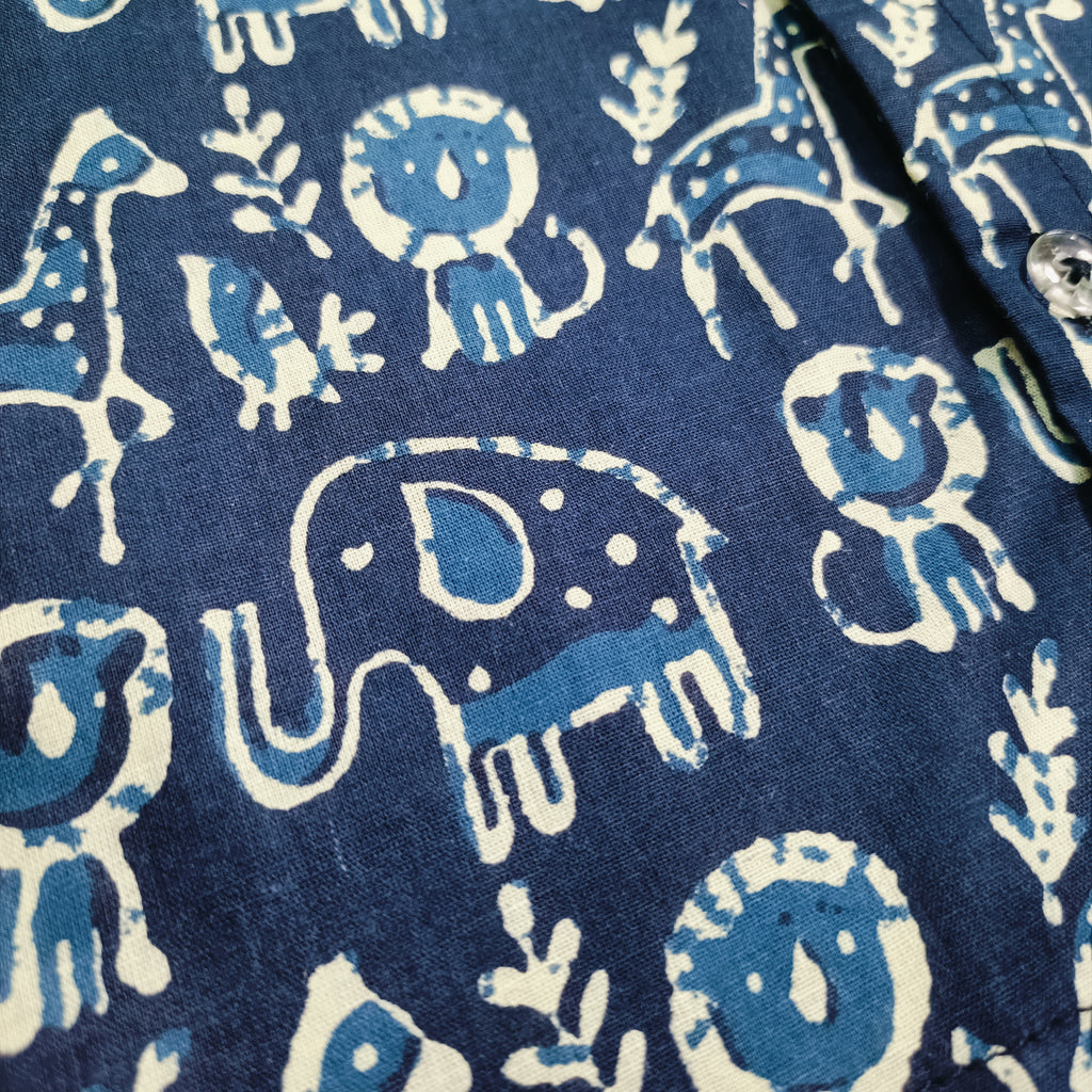 Cotton Night Suits for Babies | Indigo Animal