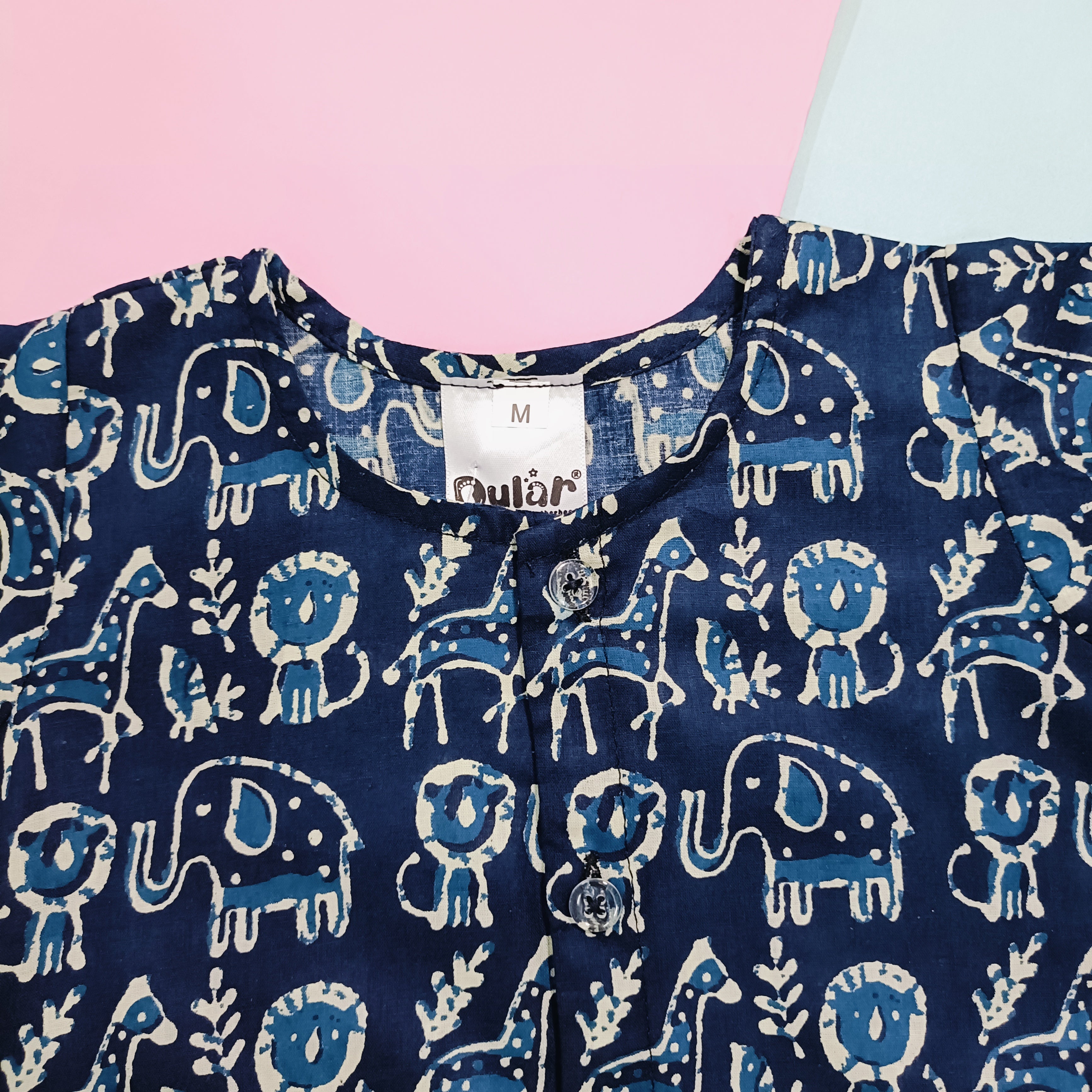 Cotton Night Suits for Babies | Indigo Animal