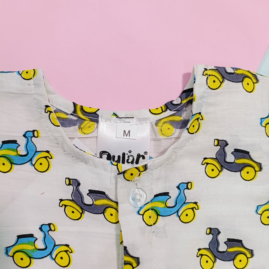 Cotton Night Suits for Babies | Blue Scooter