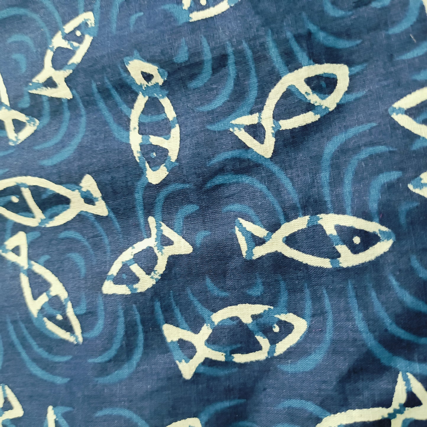Cotton Tie Knot Jhabla | Indigo Fish