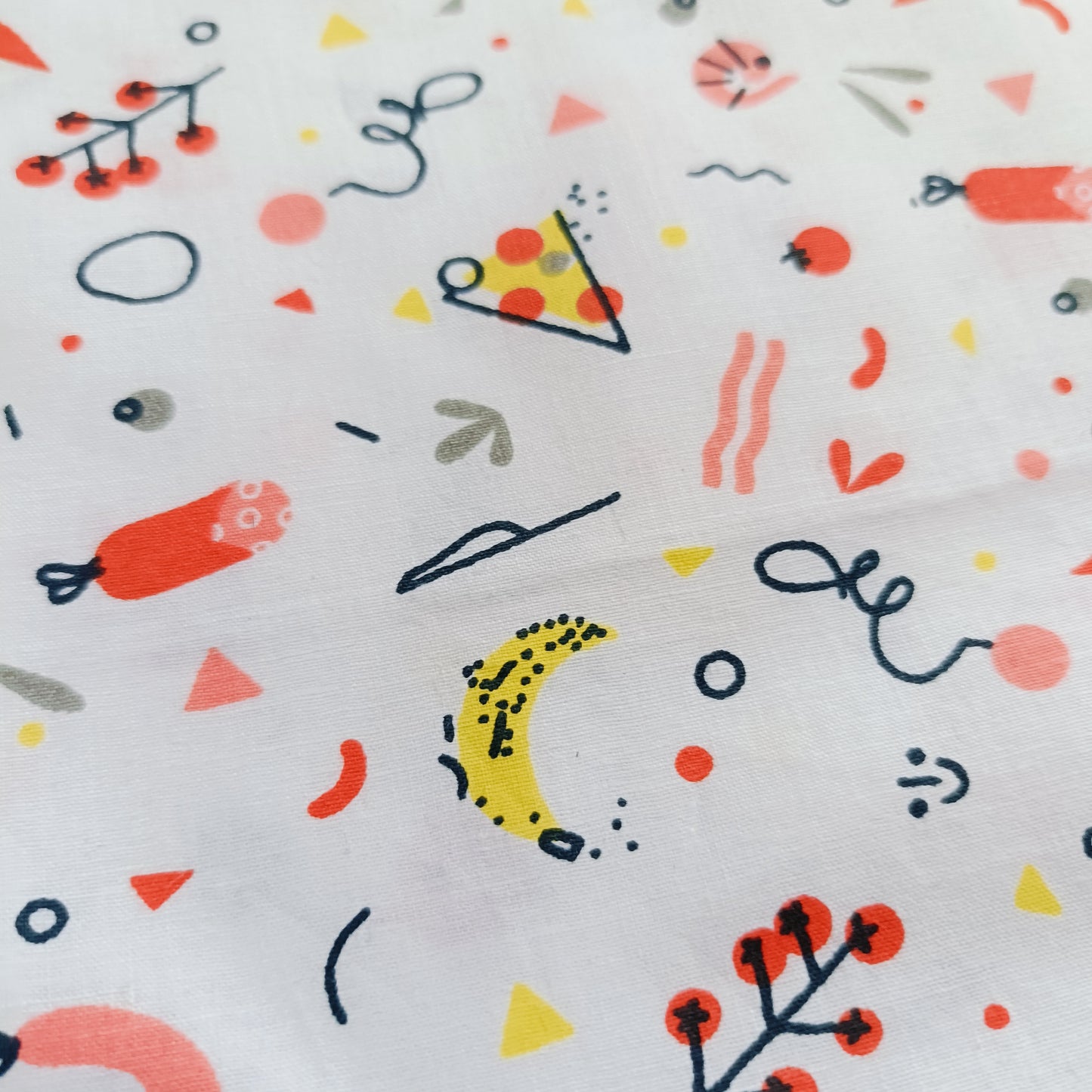 Cotton Tie Knot Jhabla | Orange Food