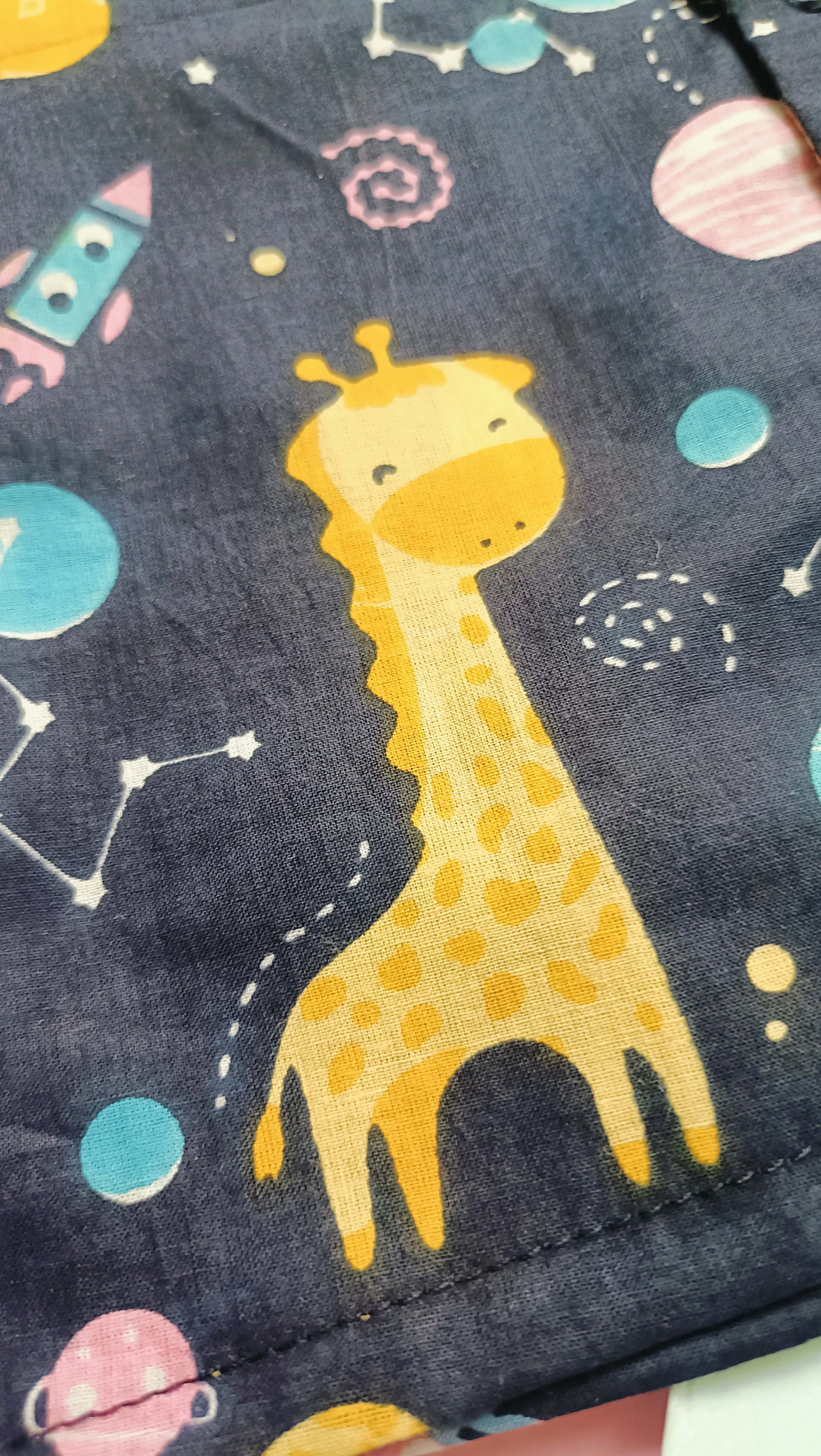 Cotton Night Suits for Babies | Blue Giraffe