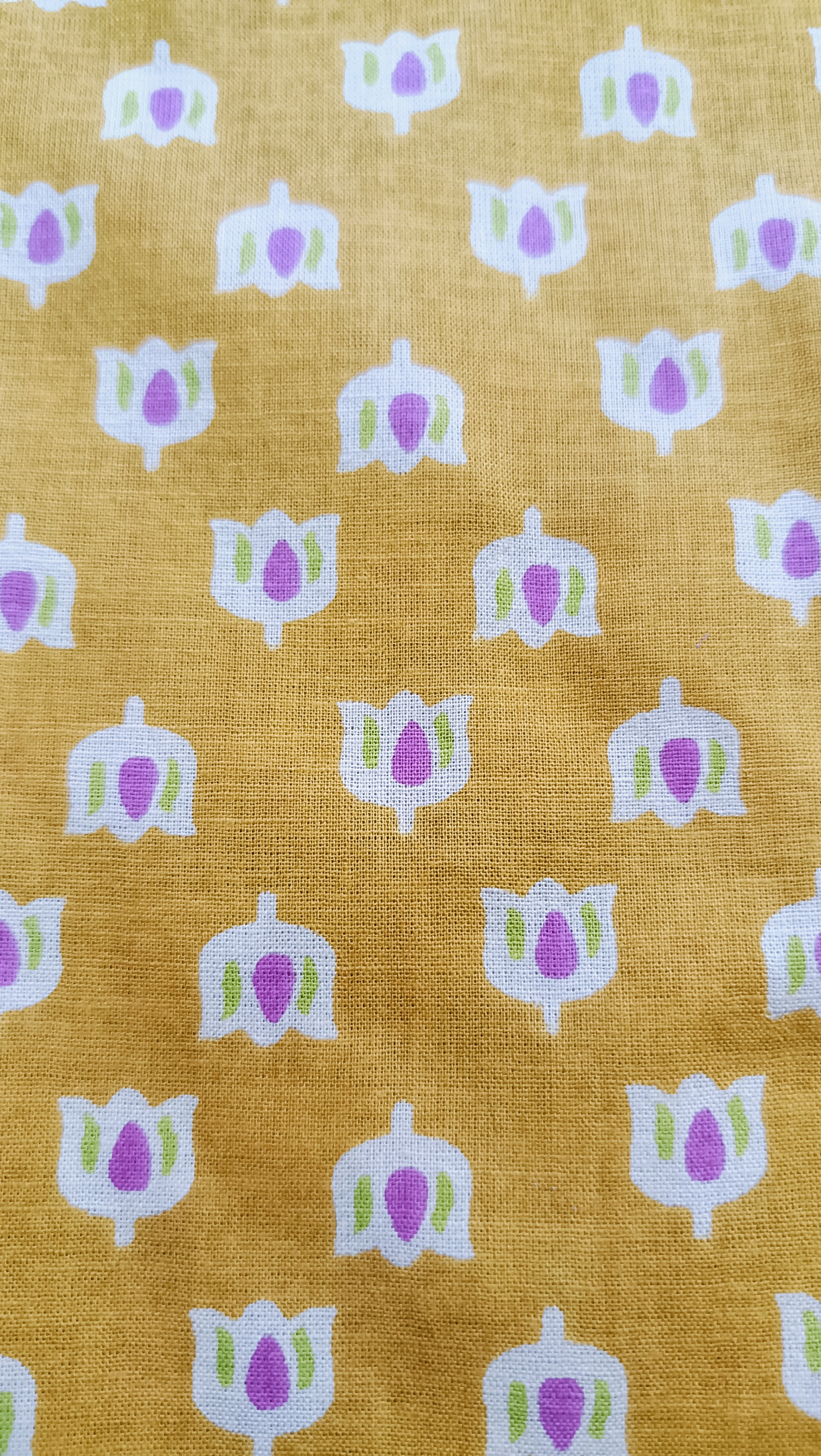 Cotton Short Kurta for Boys | Mustard Lotus