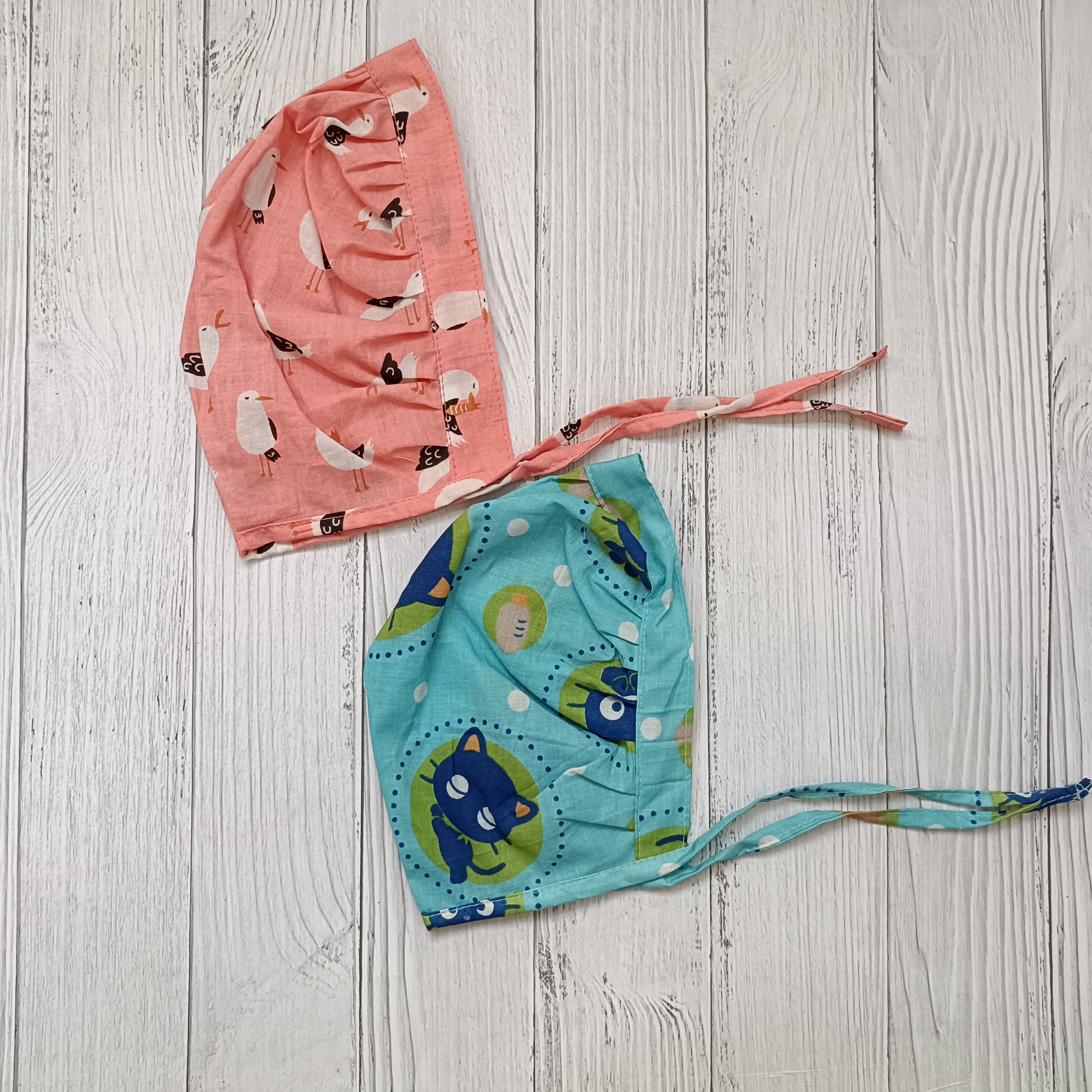 Cotton Bonnet Caps