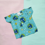 Cotton Front Open Jhabla | Dino,Cat, Giraffee | Pack of 3