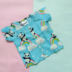 Cotton Front Open Jhabla | Sheep, Flower, Panda | Pack of 3