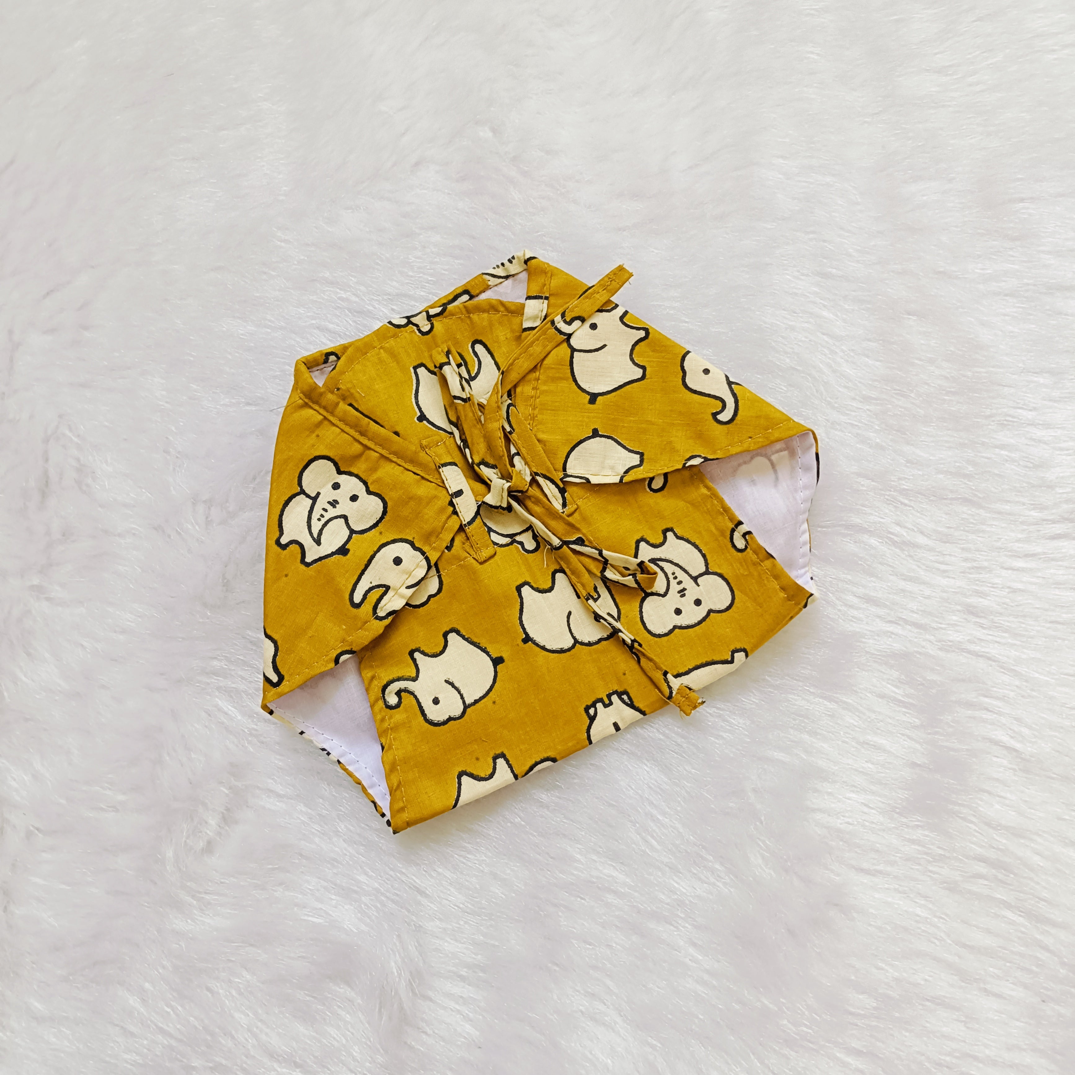 Newborn gift sets | Cotton | Mustard Elephant