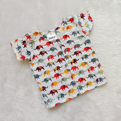 Newborn gift sets | Cotton | Multi Elephant