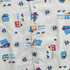 Flannel Night Suits for Kids | Blue Hello Teddy