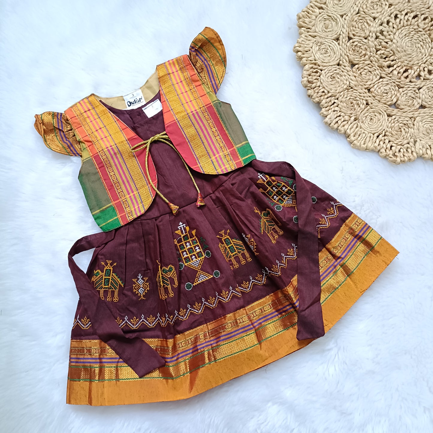 dular | ethnic dresses for baby girl