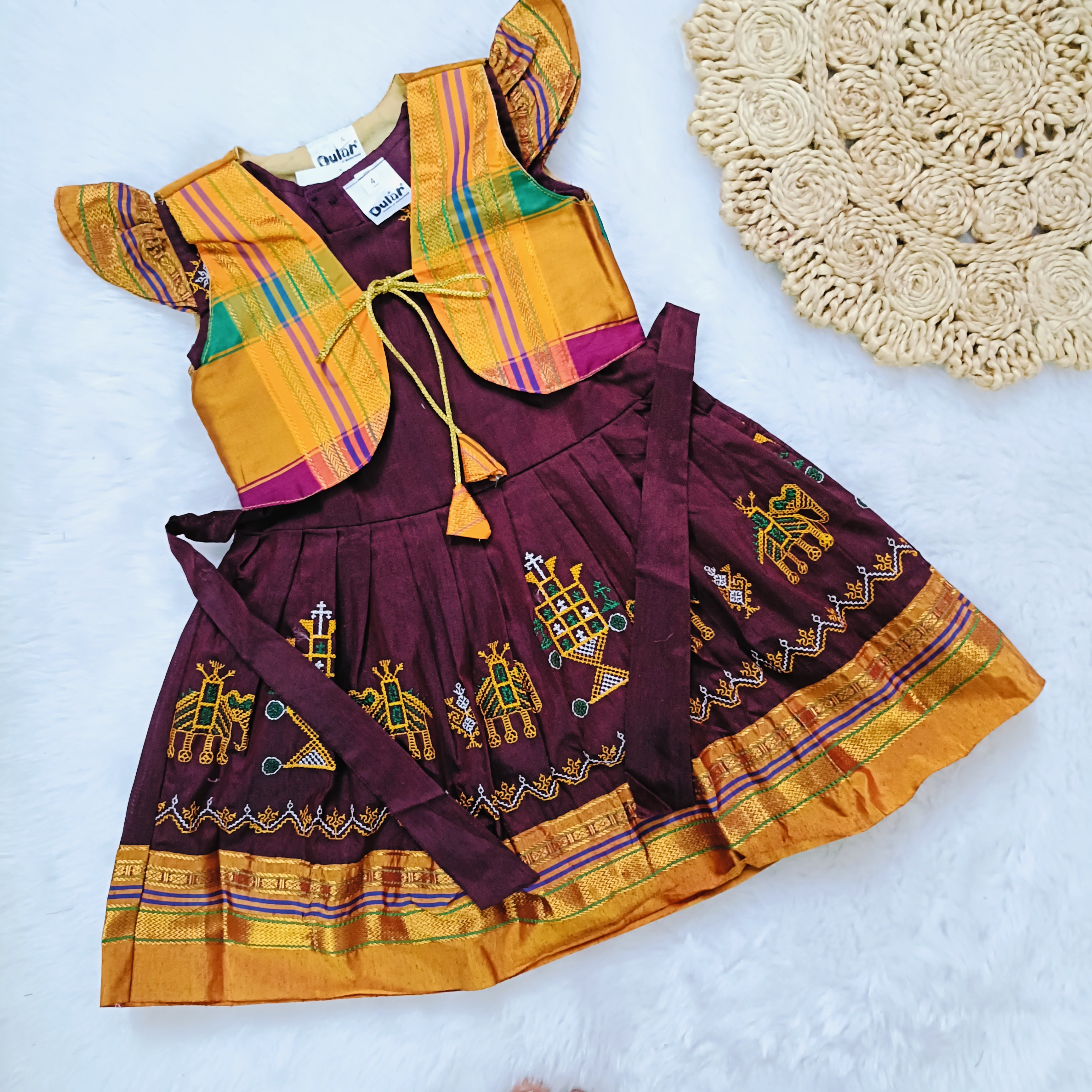 dular | ethnic dresses for baby girl