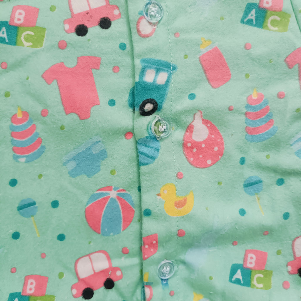 Flannel Front Open Jhabla | Pista Vehicle