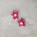 Lehariya Flower Hair Clip - Pink