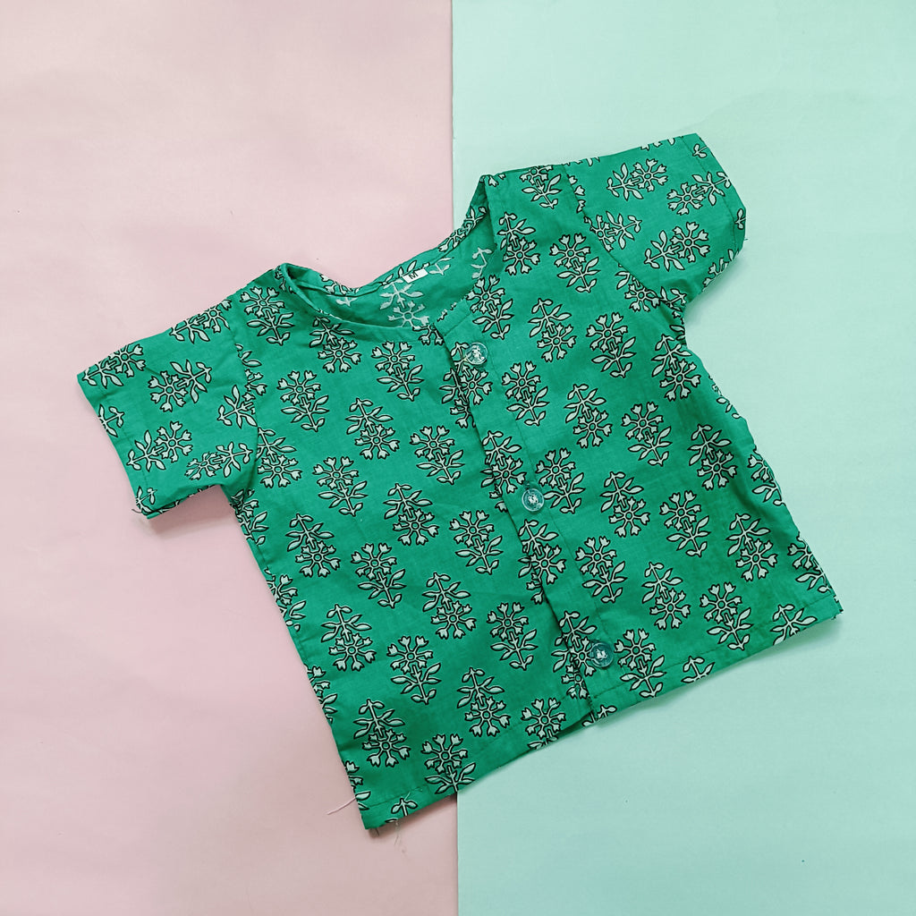 Cotton Front Open Jhabla | Car,Elephant, Flower | Pack of 3