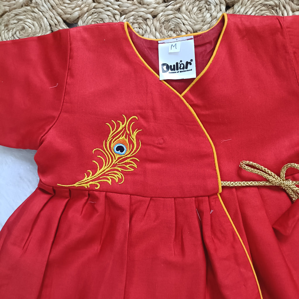 Ethnic dresses for baby girl | Morpis | Red