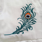 Ethnic dresses for baby girl | Morpis | White